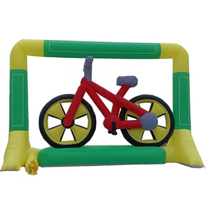 Custom Advertising Bike Model Inflatable Bicycle with Display Stage Event Promotion Racing Mockup for Competition or Decoration