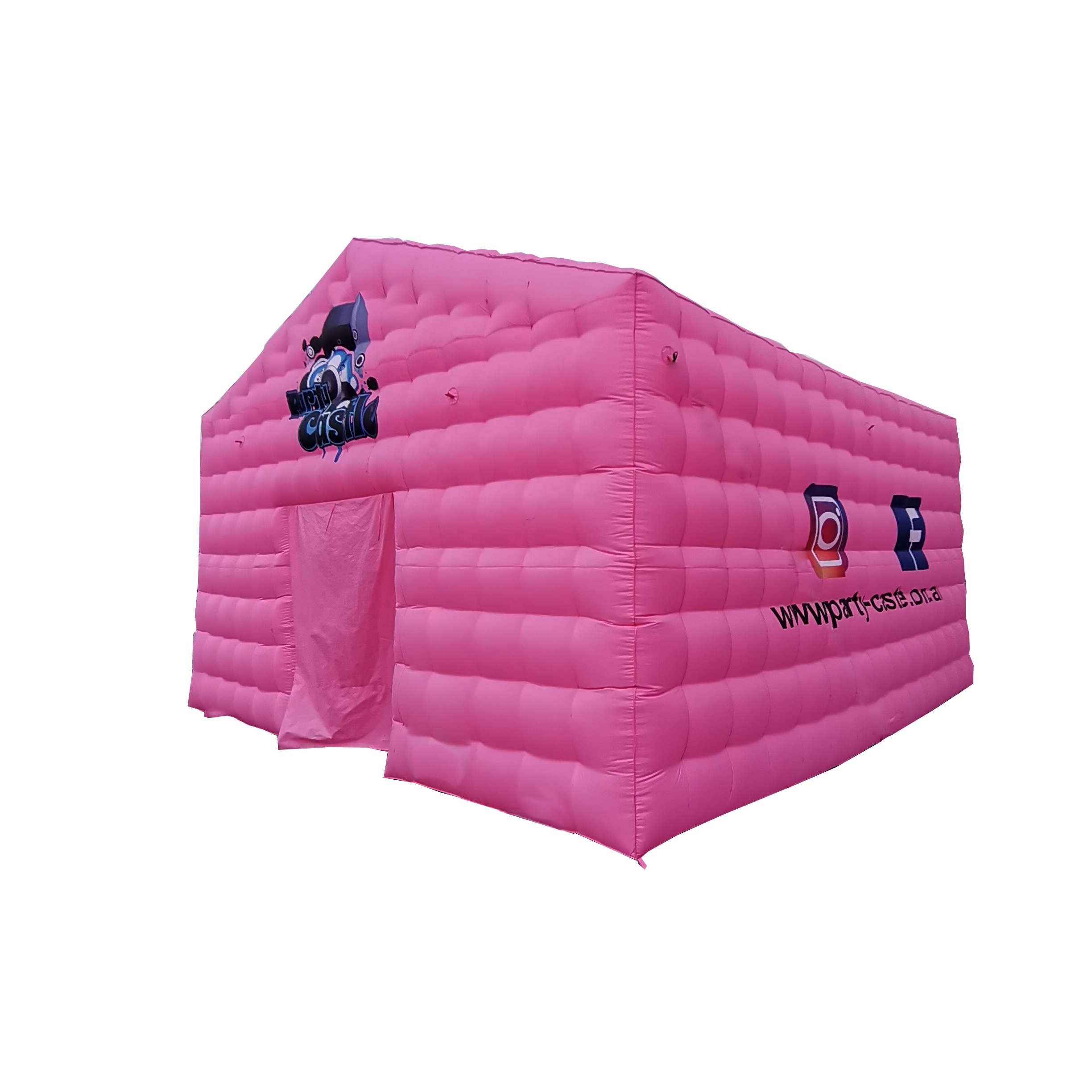 6x6x3.6mH or Customized Inflatable Nightclub Tent Pink Party Shed for Exhibition/Anniversary Celebration or Outdoor Advertising