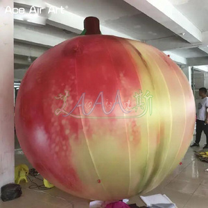 Giant Inflatable Peach Fruit Models for Outdoor Advertising Decoration Promotion