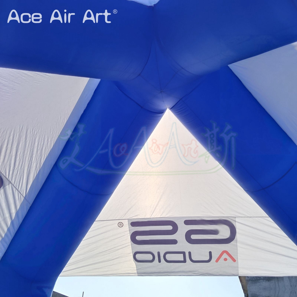 5x5 Advertising Square Inflatable Spider Tent With Custom Logo Inflatable Canopy for Exhibition Trade Show or Other Event