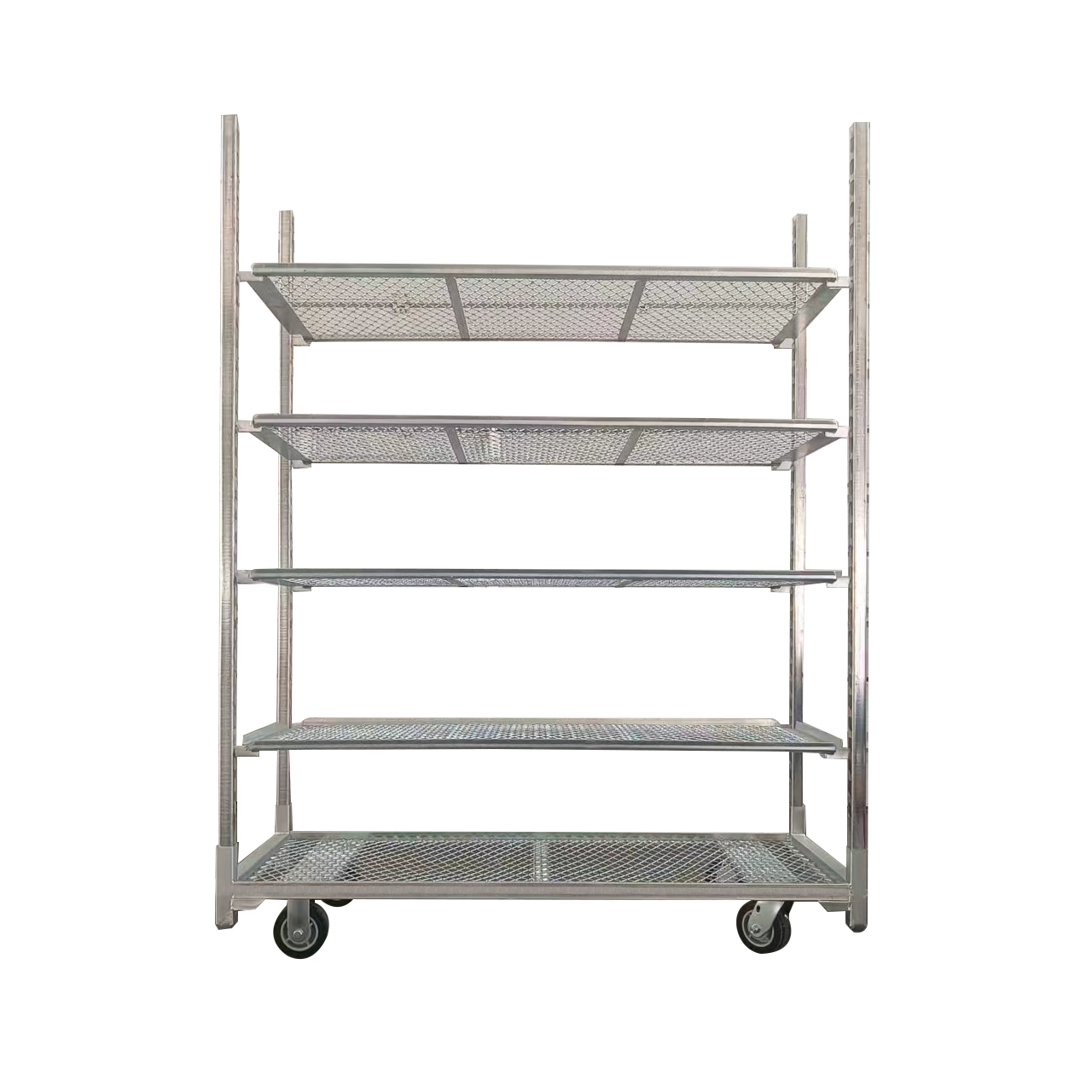 Brand New Products 2023 Outdoor Garden Centre Greenhouse Flower Cart Horticultural Steel Nursery Danish Plant Cc Trolleys