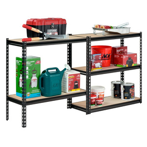 light duty iron steel  rack boltless rivet shelving storage racks shelving units