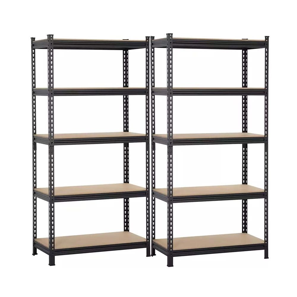 light duty iron steel  rack boltless rivet shelving storage racks shelving units