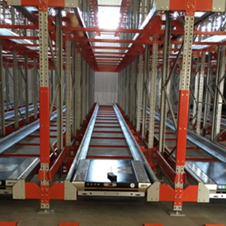 Customized Used High Quality Steel Heavy Duty Automatic Storage System Shuttle Pallet Rack for Warehouse