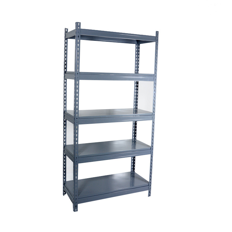 Boltless garage warehouse rack /5 -tier adjustable display metal storage shelf