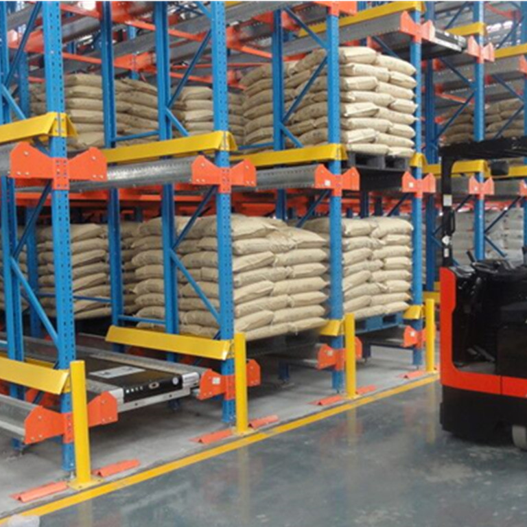 Customized Used High Quality Steel Heavy Duty Automatic Storage System Shuttle Pallet Rack for Warehouse