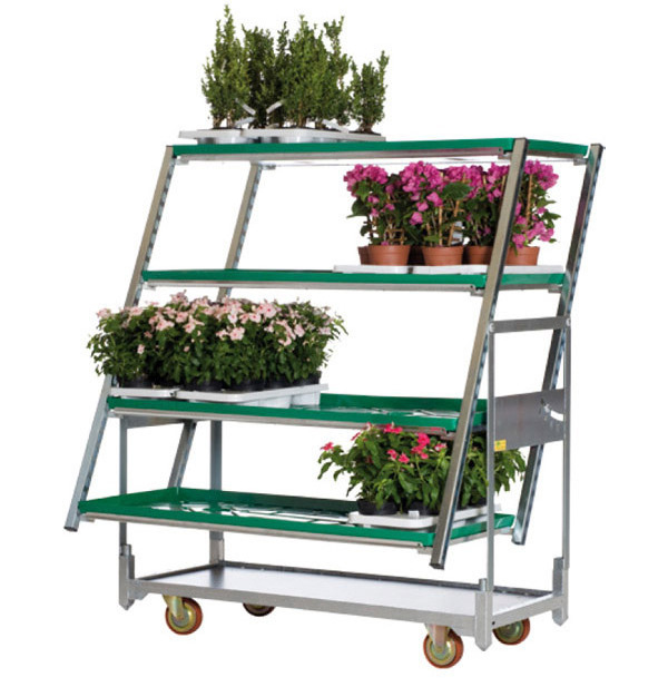 Greenhouse nursery plant transport danish CC trolley cart