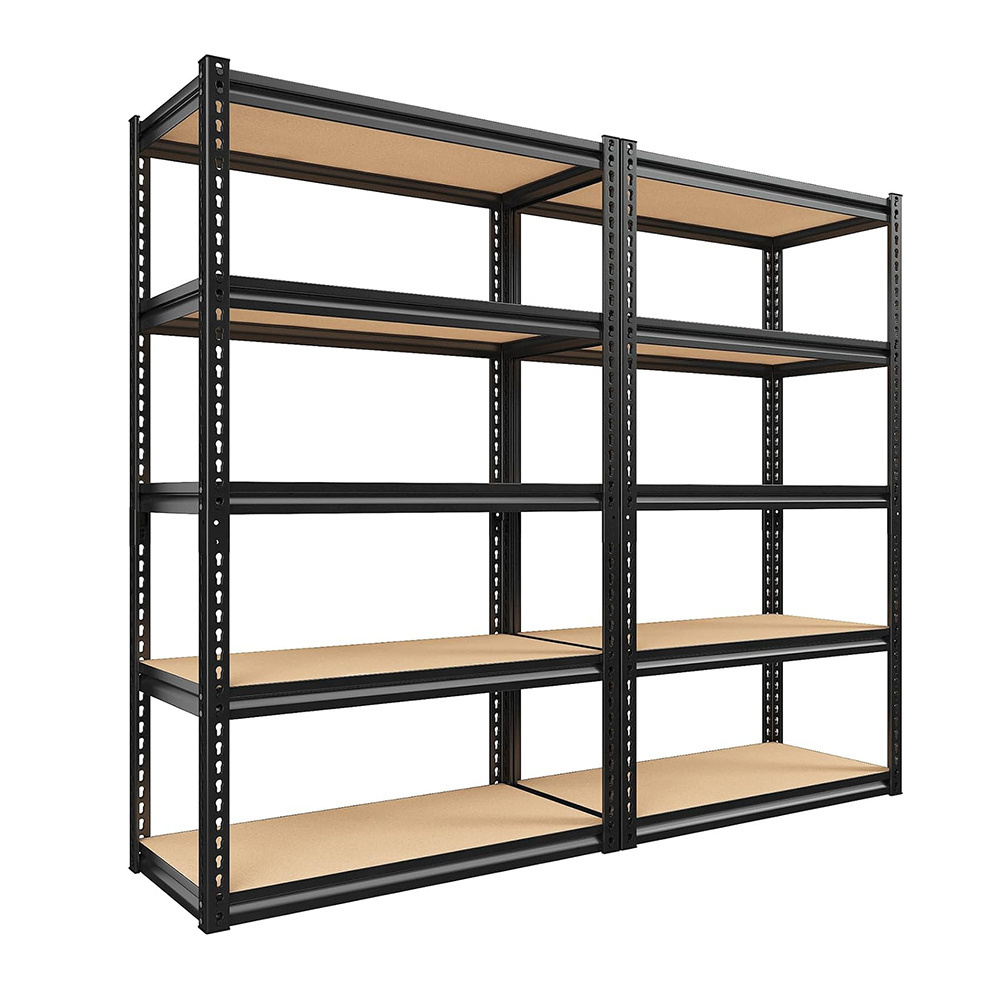 5-tier adjustable heavy duty utility rack garage shelves metal storage rack shelving unit