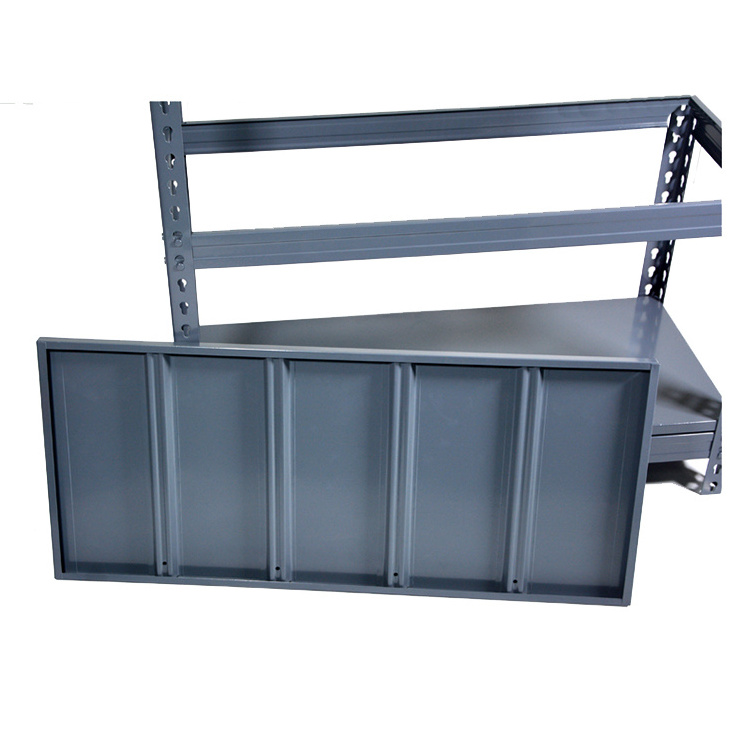 Boltless garage warehouse rack /5 -tier adjustable display metal storage shelf