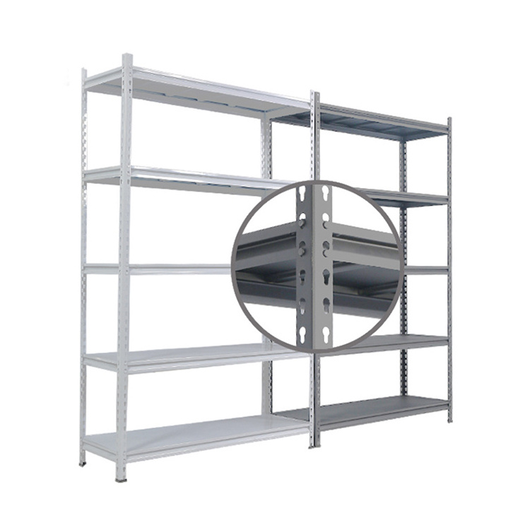 metal Steel boltless shelving rivet wholesale low price  Light duty rivet shelving