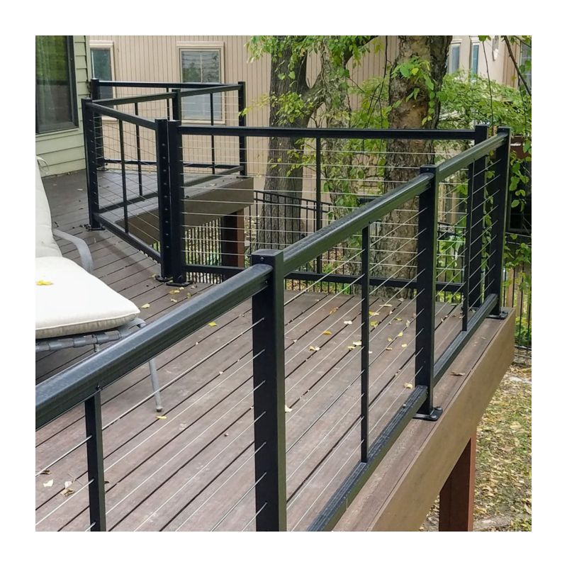 Modern Design Wire Railing Balustrade Stainless Steel Cable Railing For Deck