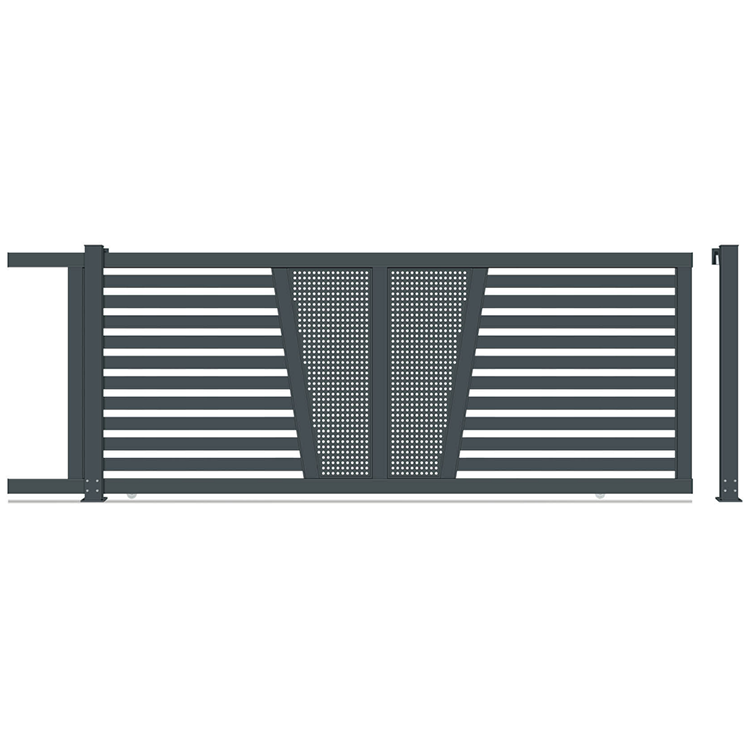 Ace Aluminum Gate Aluminum Garden Fences And Gates Hinges Driveway Designs Prices Sliding Gate Design Curved Sliding Gate