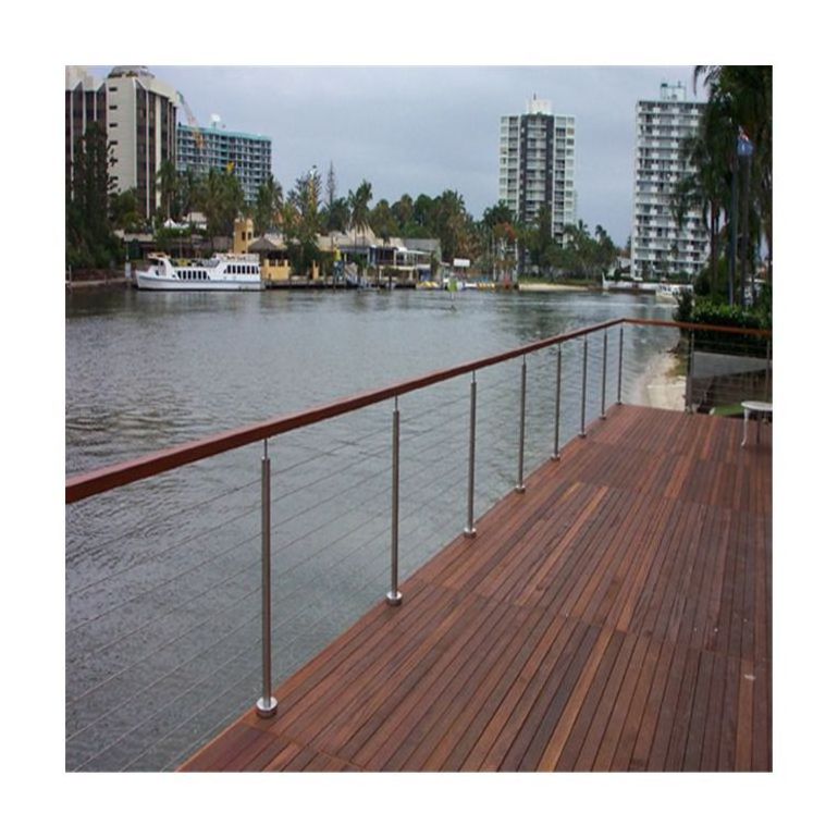 Handrail Balcony Pool Staircase Steel Pipe Stair Case Balustrades/Railing Outdoor