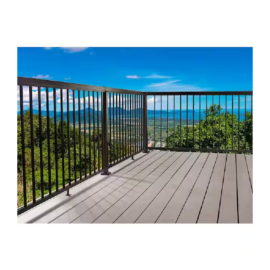 cheap picket fencing railing for outdoor stair