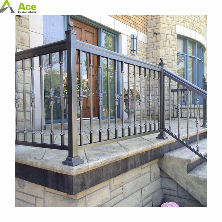 Ace New Style DIY Install Aluminum Balustrades Deck Pickets Railing and Fence for Balcony