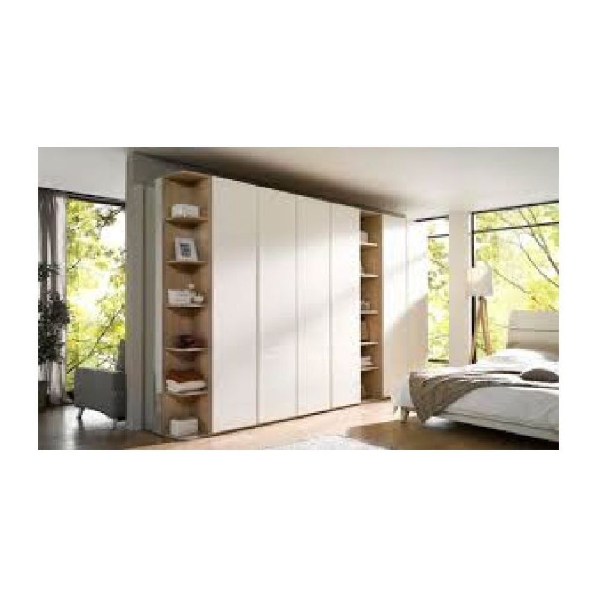 Wooden Wardrobe with Mirror New Design Wardrobe Bedroom Closet for Home