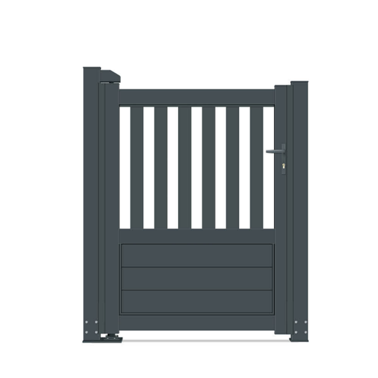 Ace Aluminum Gate Solid Aluminum Villa Garden Security Sliding Swing Gates Aluminum Fence Panels