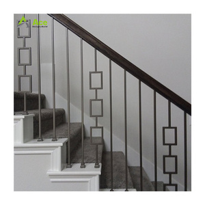 Ace Aluminum Railing System Factory Custom Making Aluminum Railing Balustrade For Porch Stairs Deck