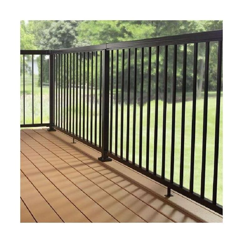 New Style DIY Install Aluminum Balustrades Deck Pickets Railing and Fence for Balcony