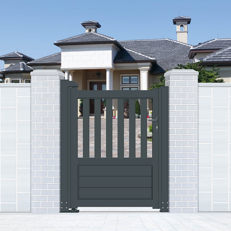 Ace High Quality Outdoor Metal Entrance Sliding Stainless Steel Big Main Gate Design for Homes Aluminum School Main Gate Design