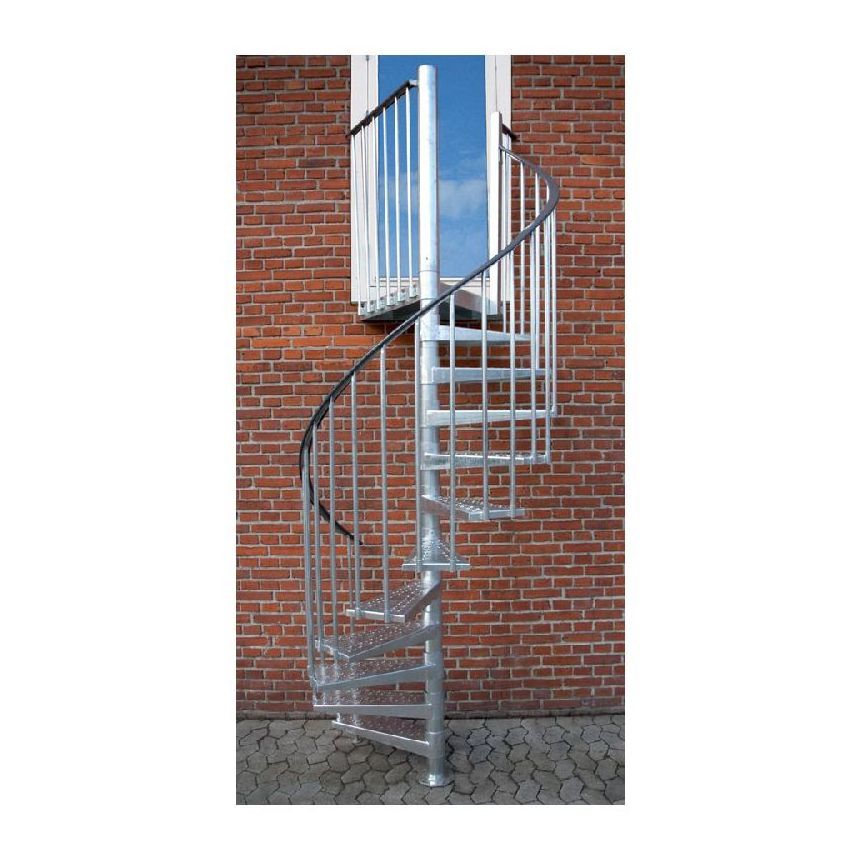 Spiral Staircase Outdoor Modern Staircase Design Steel Metal Staircase for Outdoor