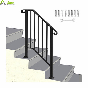 Ace New Style DIY Install Aluminum Balustrades Deck Pickets Railing and Fence for Balcony