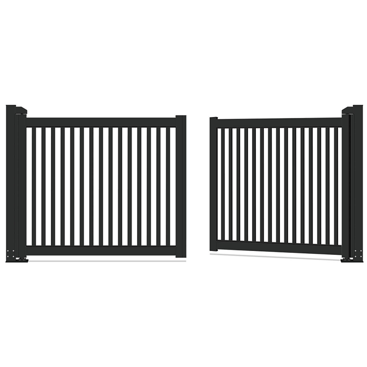 Ace Aluminum Gate Aluminum Garden Fences And Gates Hinges Driveway Motor Swing Gate Opener Double Arm