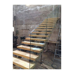 ACE cheap cost floating stair with tread brackets