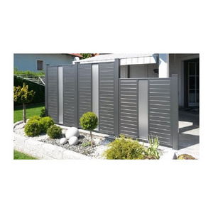 Ace Aluminum Alloy Fence Gate Panels for Yard Garden Powder Coated Modern Fence Design