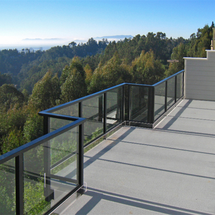 Balustrade Molds Concrete Baluster Framed Aluminium Glass Balustrade Stair Railing