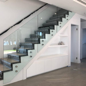 ACE Balustrades Handrails Stair Side Mount Standoff Railing Glass Railings For House Stairs Indoor