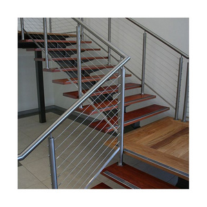 2021 Modern Design Easy Install Tension Wire Stainless Steel Cable Railing for Stair