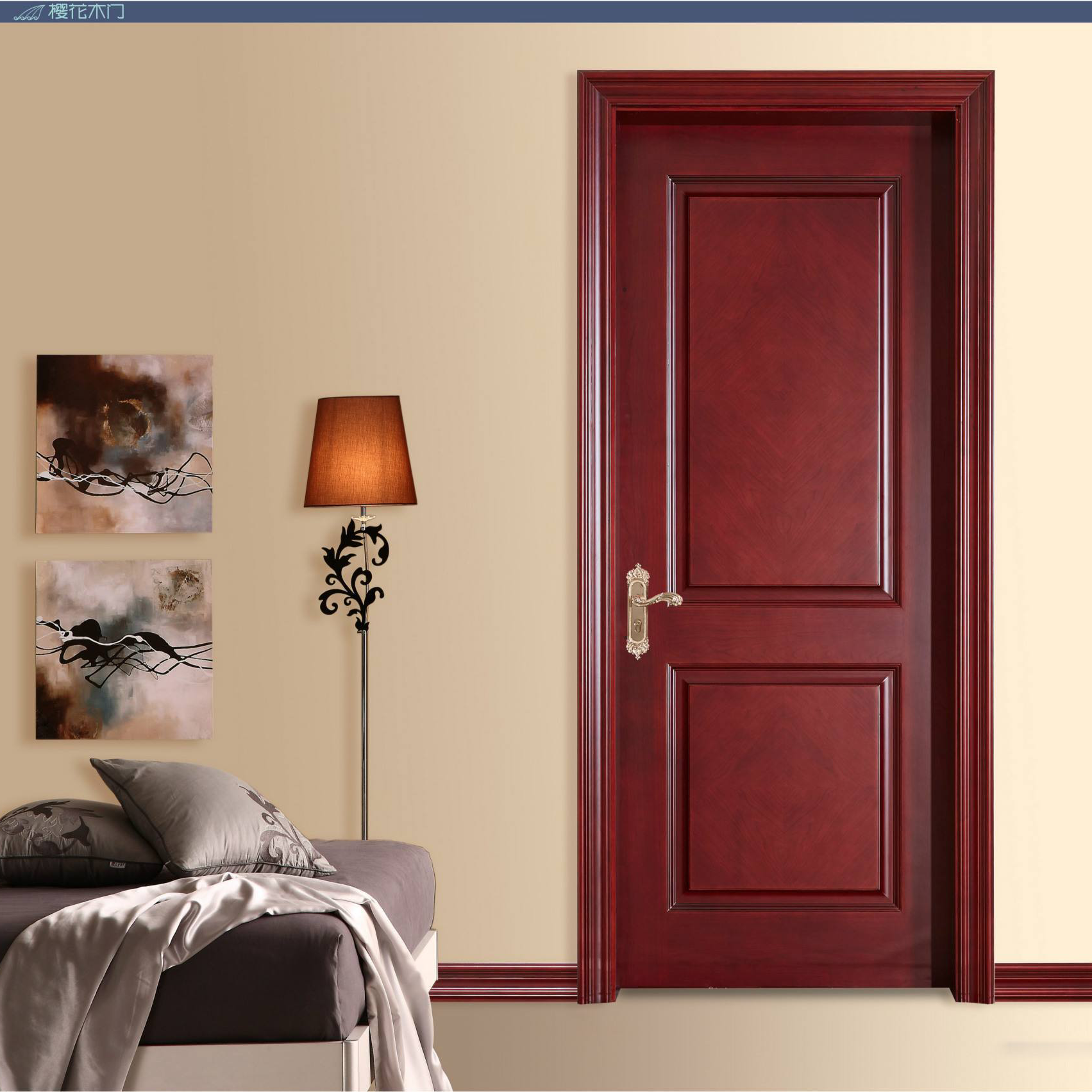 ACE manufacturer solid wooden doors modern room hotel interior door others doors