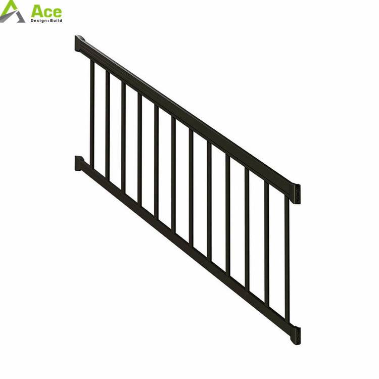 Ace Aluminum Deck Railing Balcony Railing Designs Picket Indoor Stair Railings Aluminum Stair Railing Design