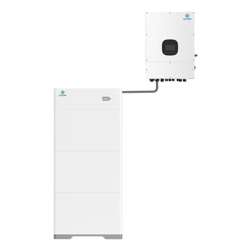 Renewable Energy And Green Products Portable Solar Power System 3.3Kwh 51.2V 65Ah Hybrid Solar Inverter