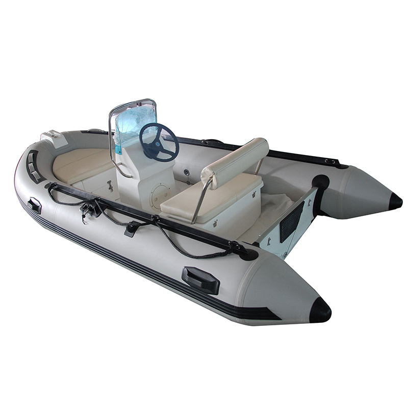 2023 glass bottom boats for sale RIB-400 rigid inflatable boat china