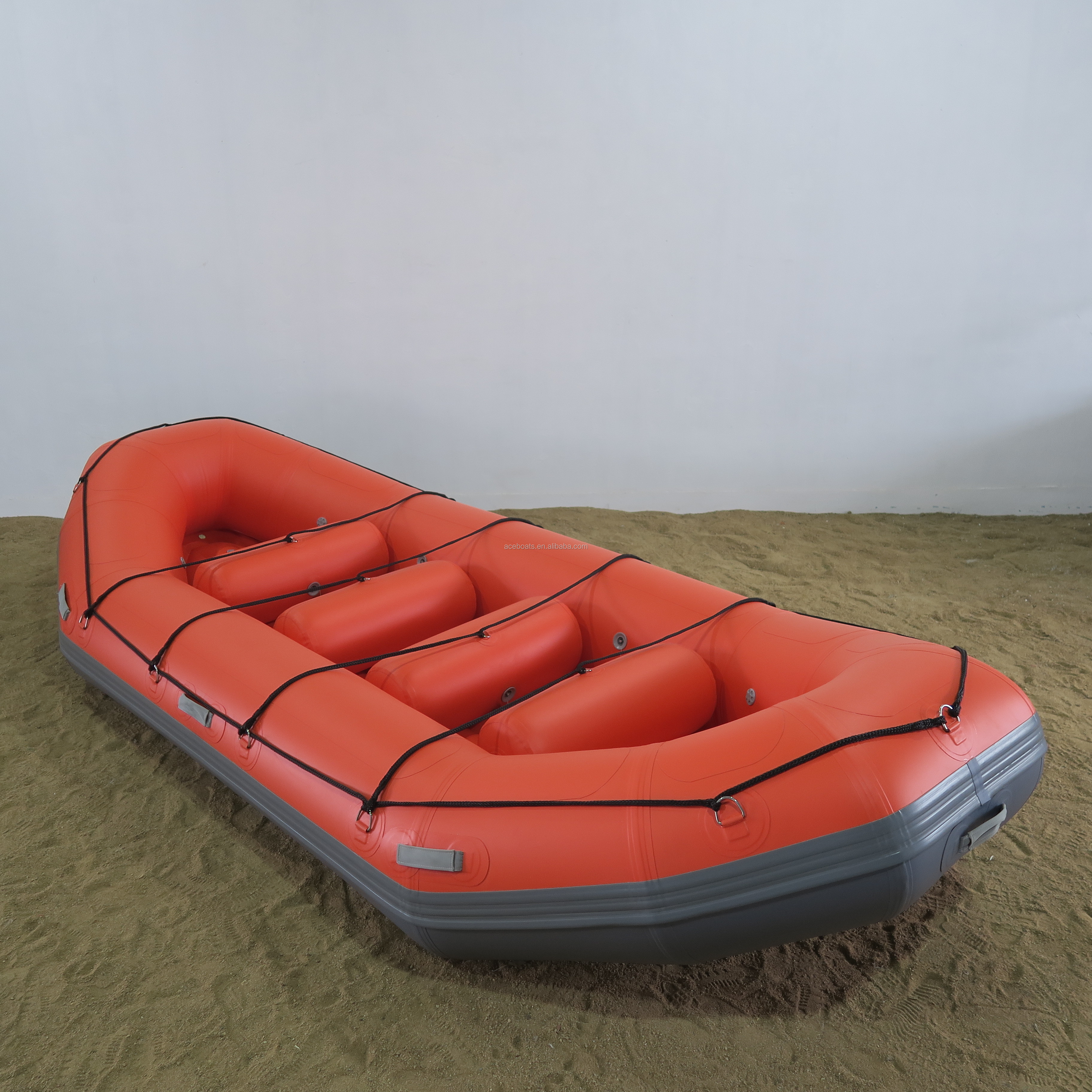 8 Persons Inflatable Rubber PVC Rafting Boat Floating River Rafts For Sale