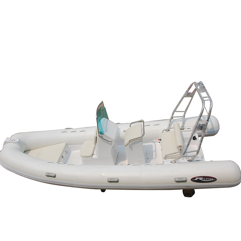 2023 glass bottom boats for sale RIB-400 rigid inflatable boat china