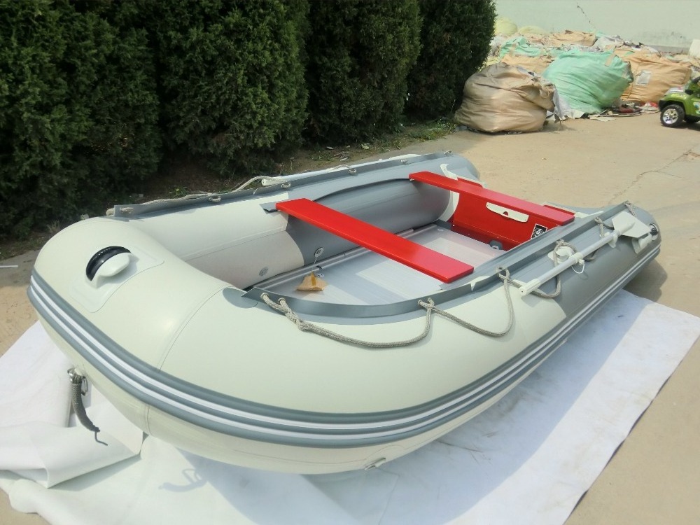 Mini Inflatable pontoon Boat with electric motor