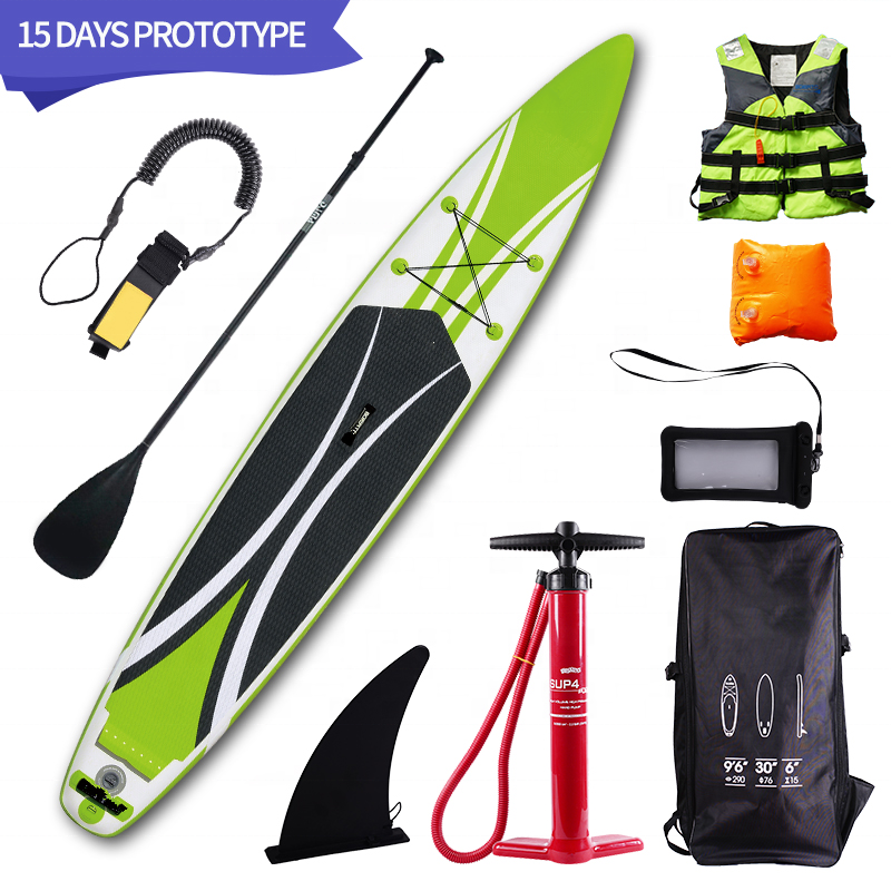 Factory Direct Inflatable Touring Sup Stand Up Paddle Race  Board with Seat And Leash