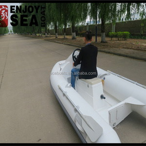 Inflatable mini jet ski RIB-330 electric jet ski fiberglass hull and PVC pontoon RIB-330 for sale!!!