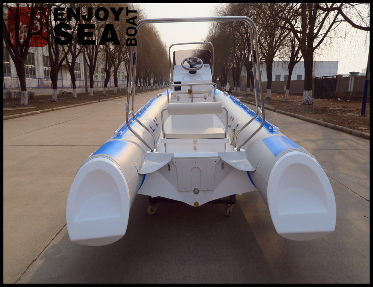 520cm Customize color center console fiberglass work fishing boat