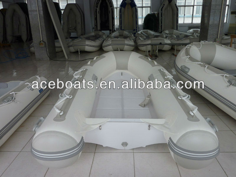 14ft inflatable rigid fiberglass hull rib boat for hot sale -rib420!