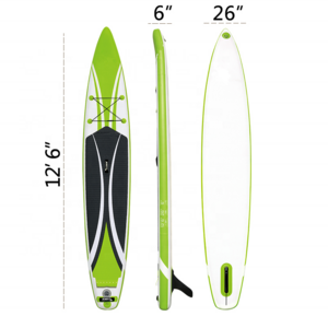 Factory Direct Inflatable Touring Sup Stand Up Paddle Race  Board with Seat And Leash