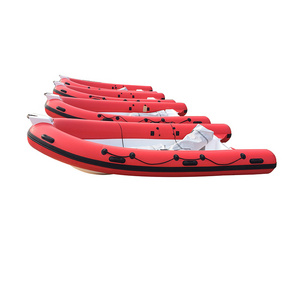 inflatable fiberglass inflatable santa boat semi-rigid inflatable boat