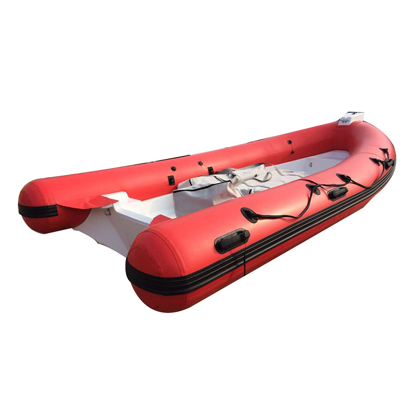 inflatable fiberglass inflatable santa boat semi-rigid inflatable boat