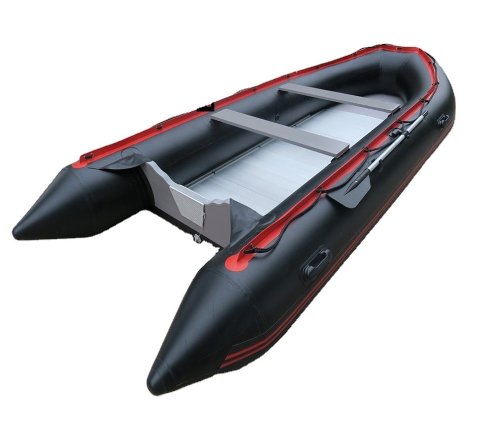 2023 Plastic  boat with bottom sport boat ASD-420 fishing boat for sale