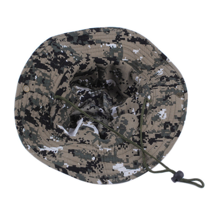 Unisex gorra boonie hat outdoor camo tactical hat boonie 2023