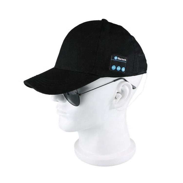 Wireless Headphone Music Sport Cap Smart Baseball Hat with Hands-free Mic Earphone Sun Cap