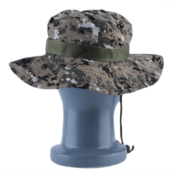 Unisex gorra boonie hat outdoor camo tactical hat boonie 2023